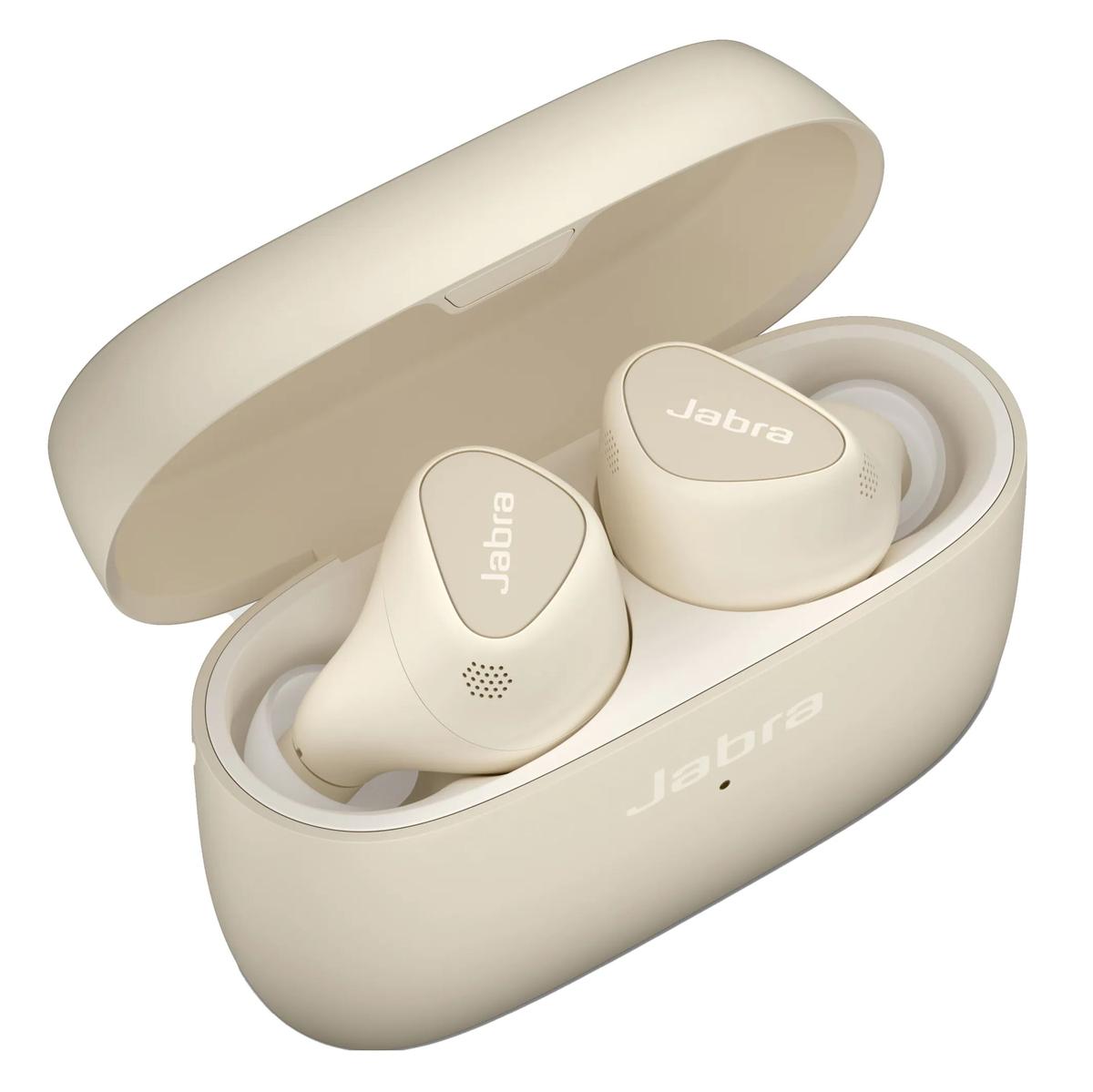 Jabra Elite 5 Trådlösa hörlurar Beige